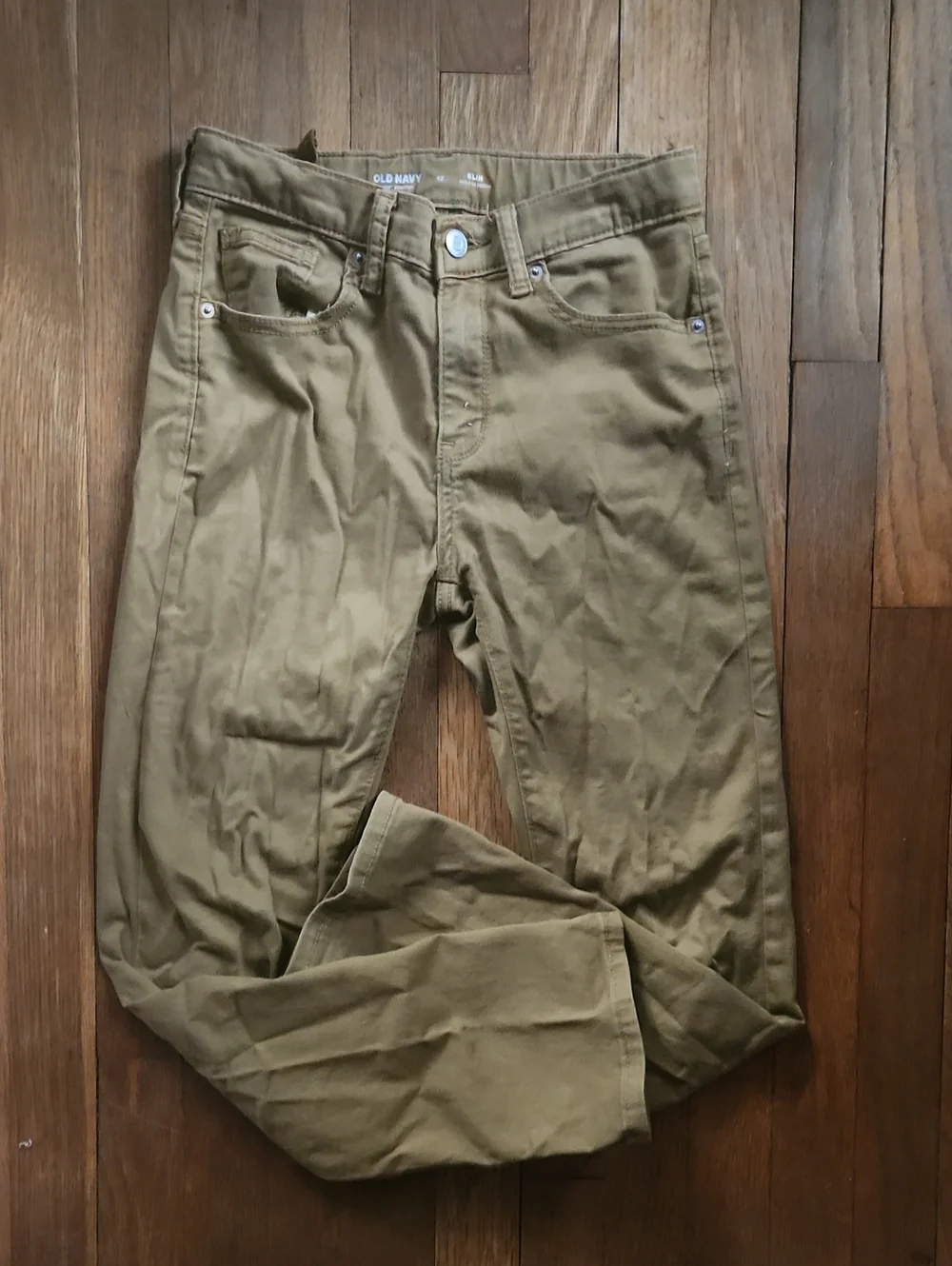 Old Navy Kids Tan Slim Straight Jeans
